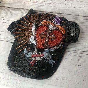 AC Bedazzled Adjustable Cap